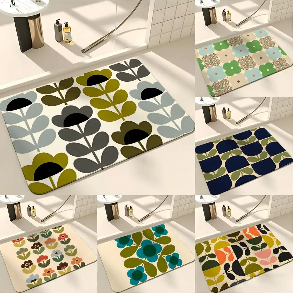 Century Textile & Sewing Supply Reviews - Keset Lantai Retro Mid Century Modern,