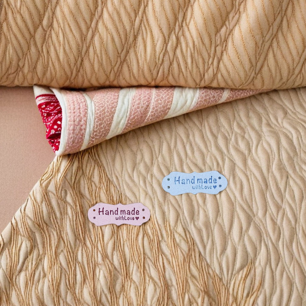Sewing Label - 100Pcs Label Pakaian Buatan Tangan dari