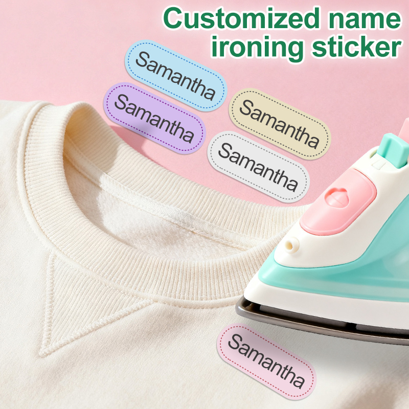Sewing Label - Label untuk Disetrika-untuk Katun-Dapat Di-personalisasi untuk