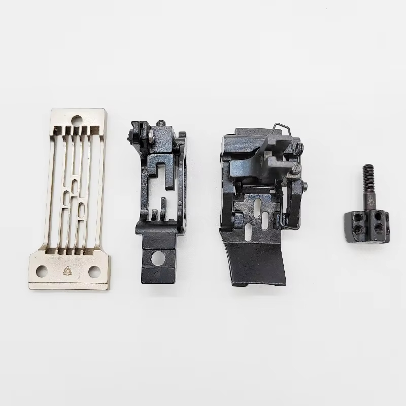 Industrial Textile Sewing Machine - Set Plat Jarum, Penggigit Kain, dan