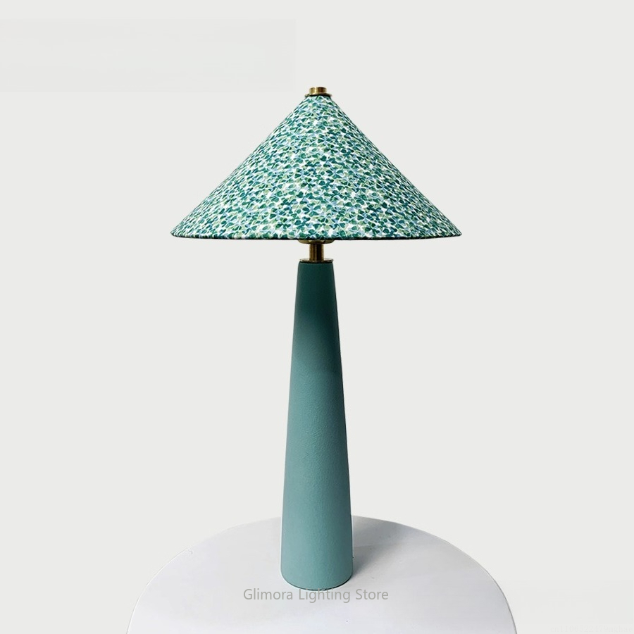 Century Textile & Sewing Supply Reviews - Lampu Meja Bentuk Payung Teal: Kain