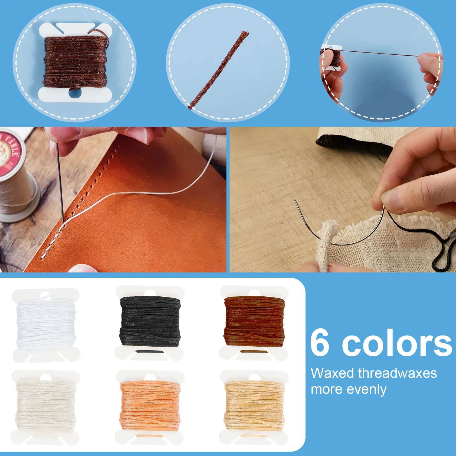 Kit Jahit Perbaikan Pelapis Ku - Leather Needle Heavy ulasan dan harga
