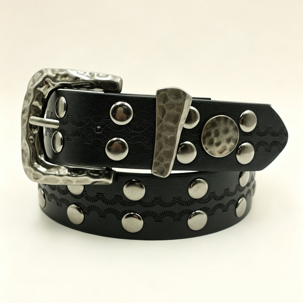 Sabuk Rivet Gesper Jarum Motif - Leather Needle Heavy ulasan dan harga