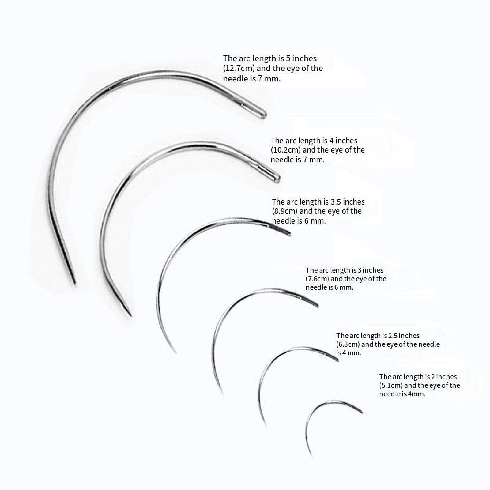Jarum Jahit Tangan Melengkung, - Leather Needle Heavy ulasan dan harga