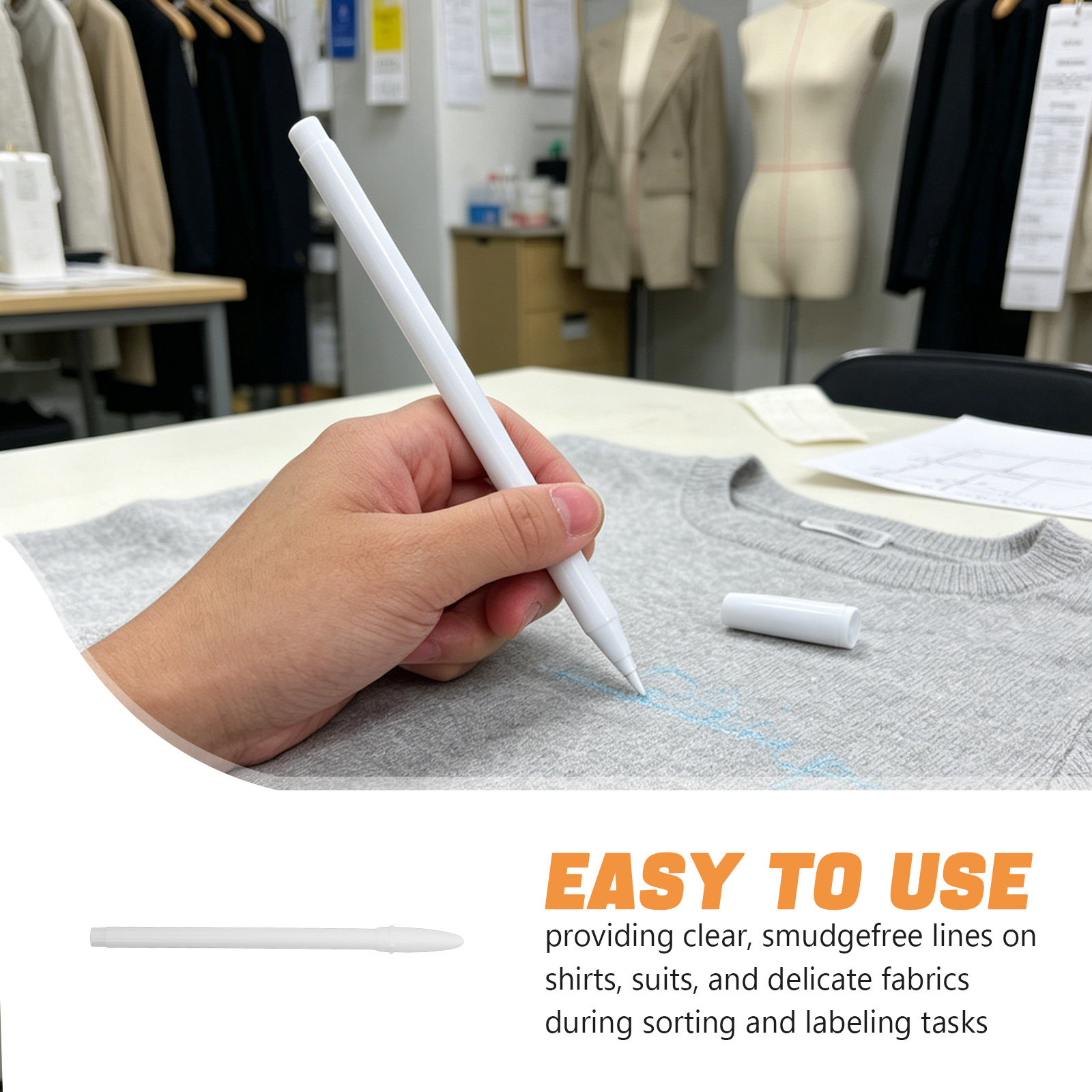 10 Buah Spidol Kain yang Dapat - Sewing Label ulasan dan harga
