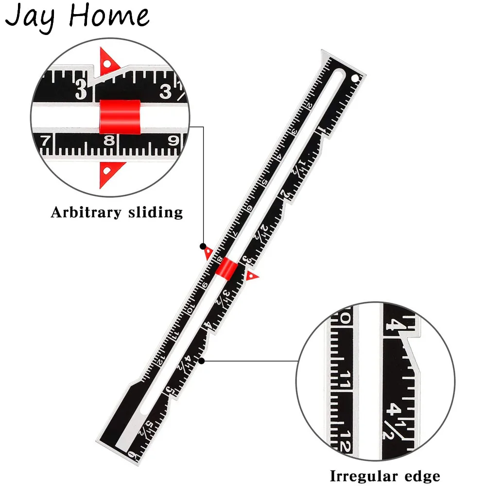 2/4 Buah Alat Ukur Jahit Alat  - Sewing Gauge Ruler ulasan dan harga