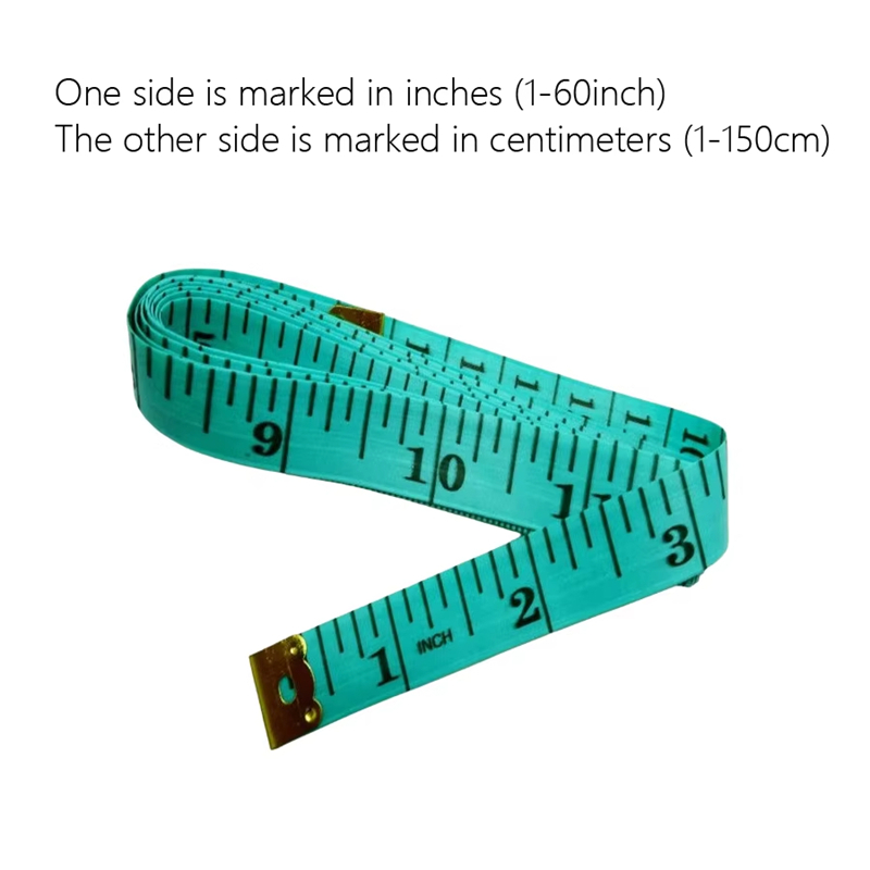 Pita Ukur Badan Lembut 150cm/6 - Sewing Gauge Ruler ulasan dan harga