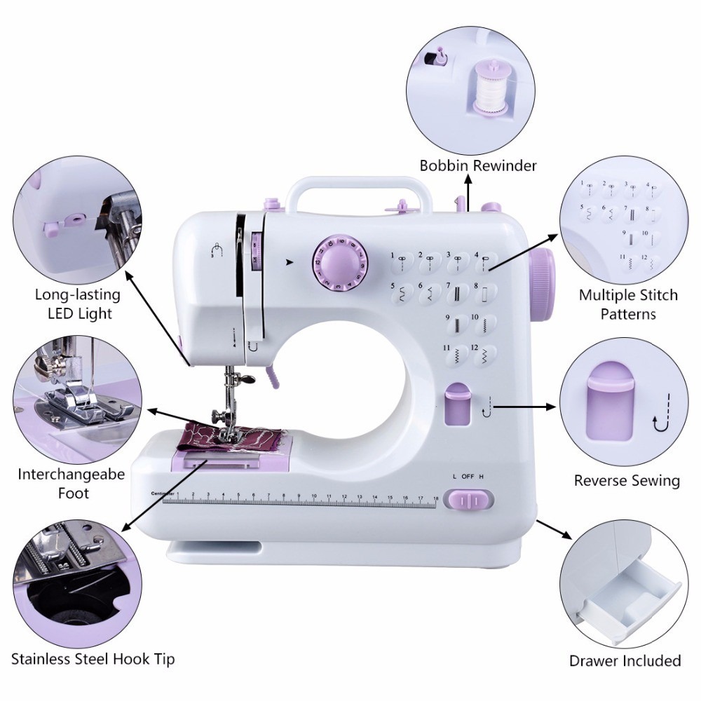Mesin Jahit Mini Rumah Tangga  - Sewing Jahit ulasan dan harga