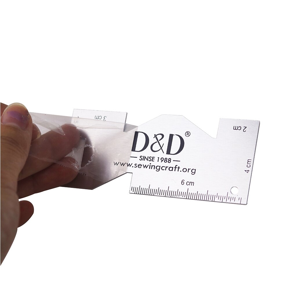 Pengukur pengukuran logam peng - Sewing Gauge Ruler ulasan dan harga