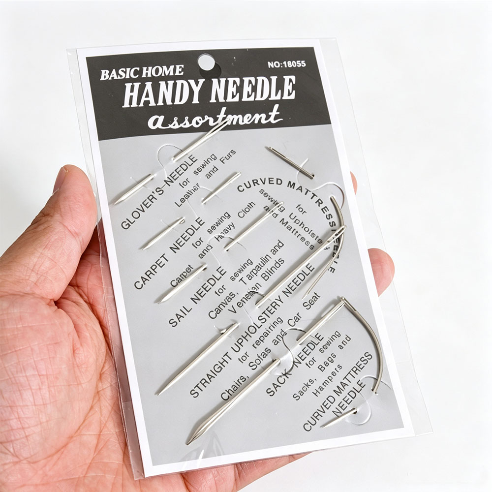 Jarum Jahit Kulit, Jarum Lengk - Leather Needle Heavy ulasan dan harga