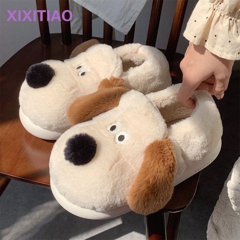 Size36-45 Sandal Anjing Hug An - Sewing Cotton ulasan dan harga