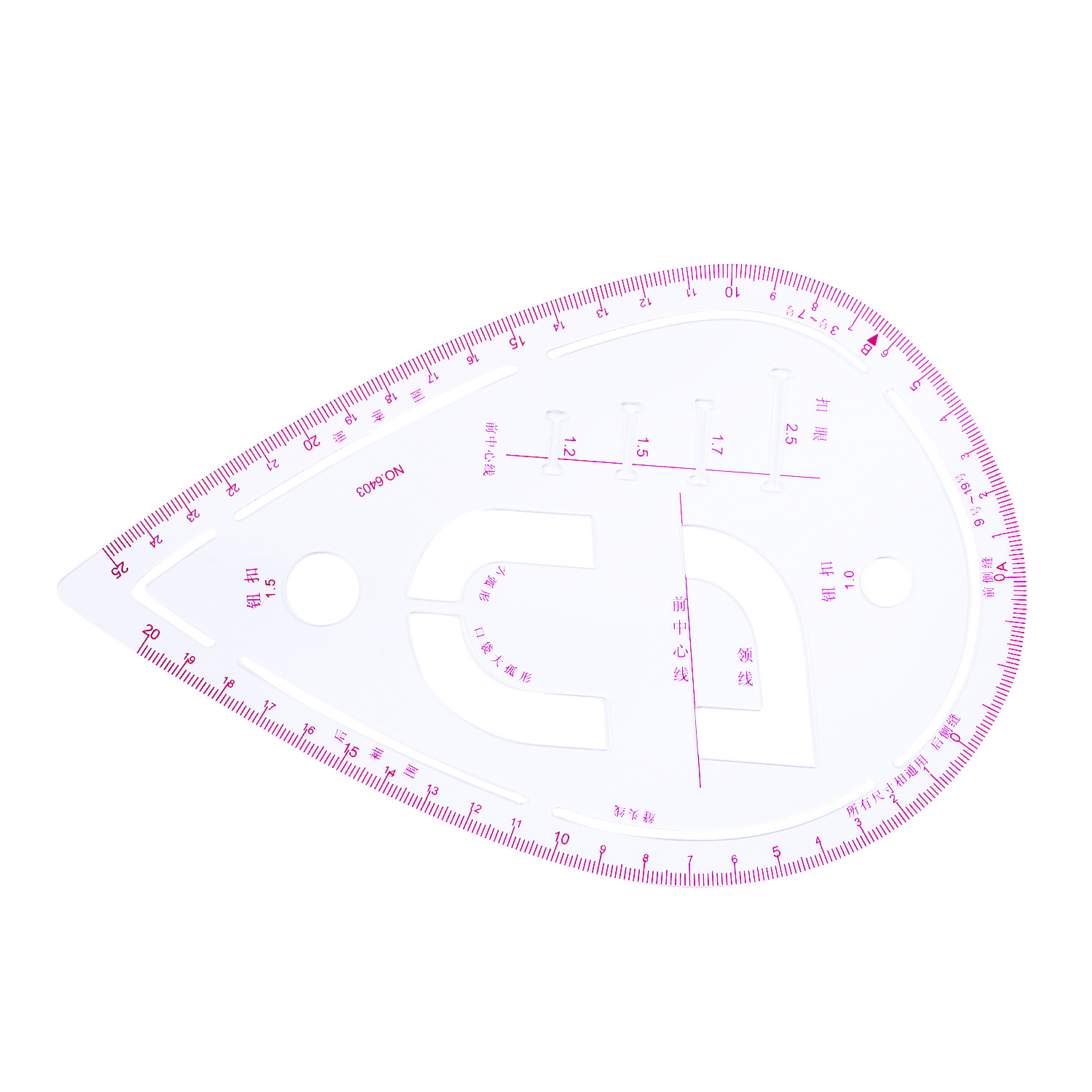 5/6/9 buah Set penggaris pengu - Sewing Gauge Ruler ulasan dan harga