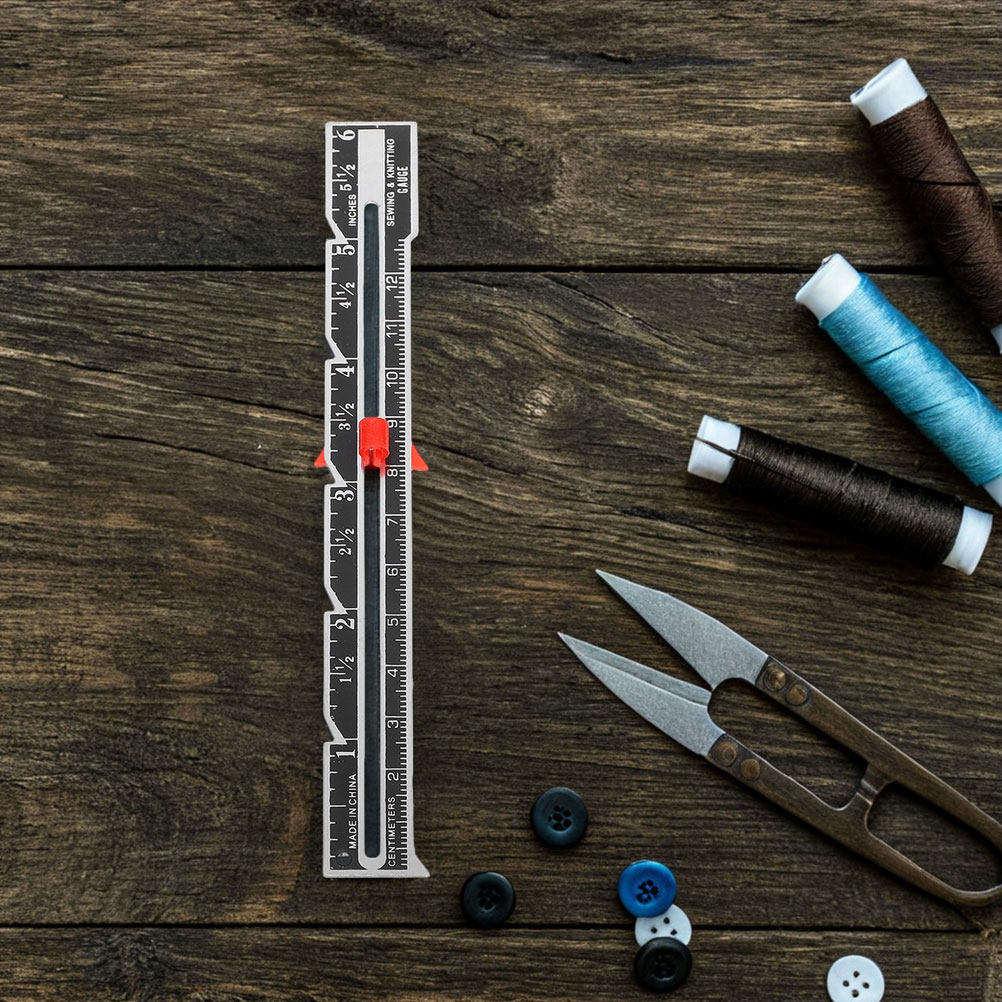8Pcs Set Penggaris Pengukur Ja - Sewing Gauge Ruler ulasan dan harga