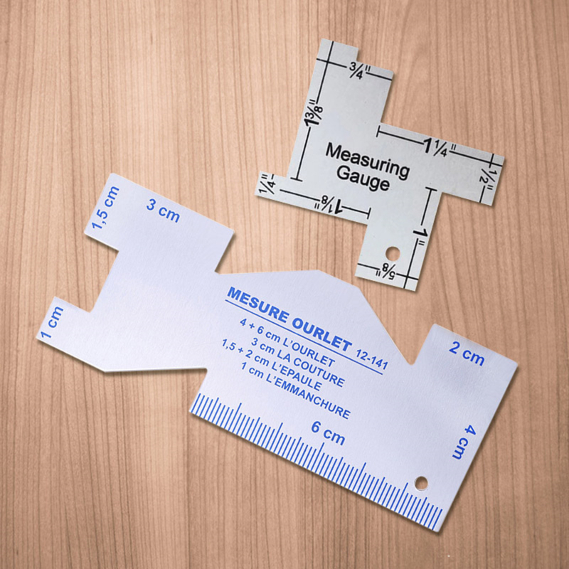 Penggaris Pengukur Jahitan Pre - Sewing Gauge Ruler ulasan dan harga