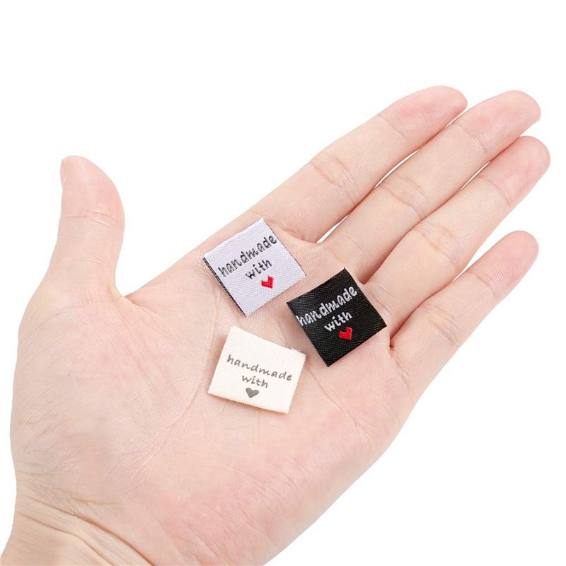 A02M-300 Pcs Label Pakaian Ten - Sewing Label ulasan dan harga