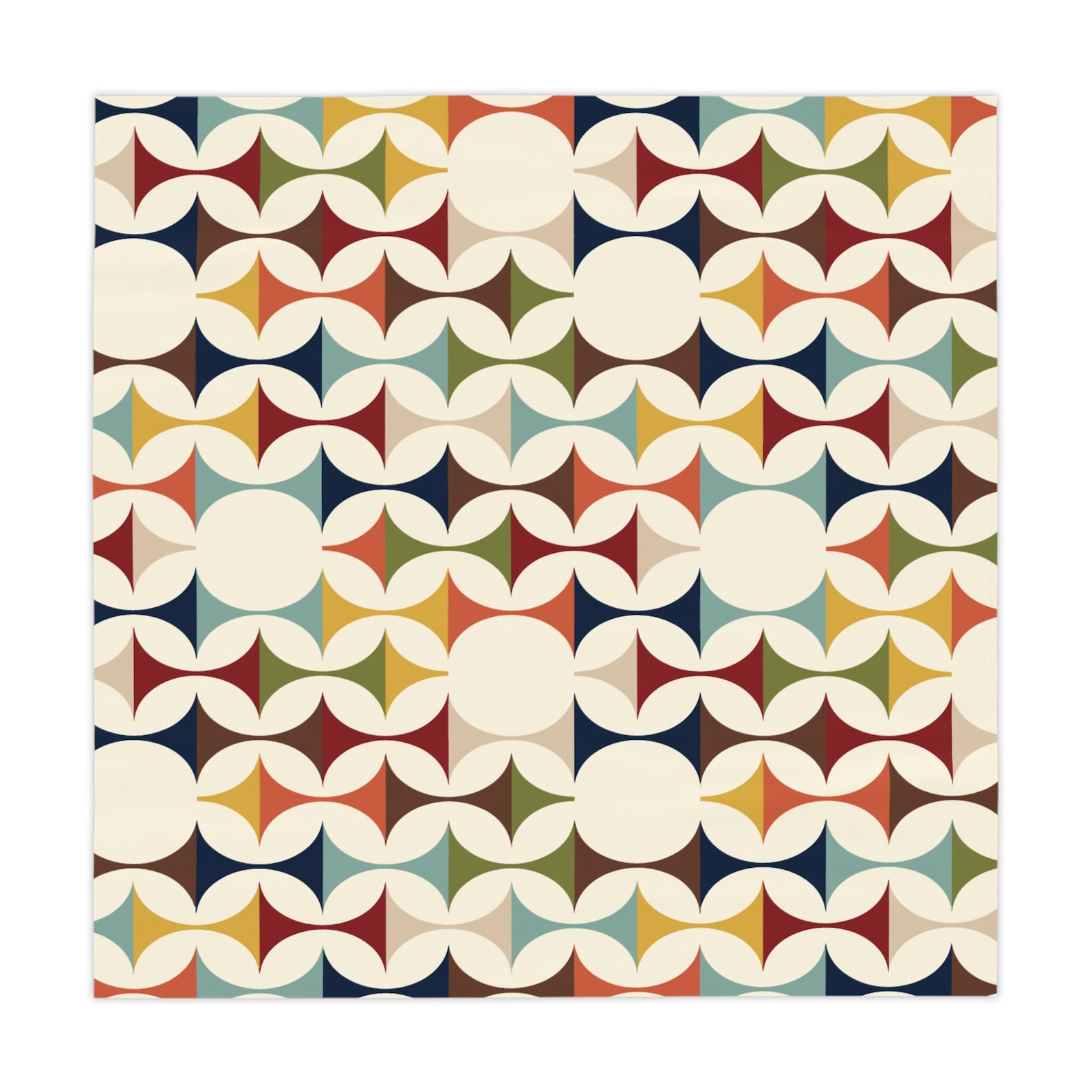 Taplak Meja Geometris Retro Mo - Century Textile & Sewing Supply Reviews ulasan dan harga