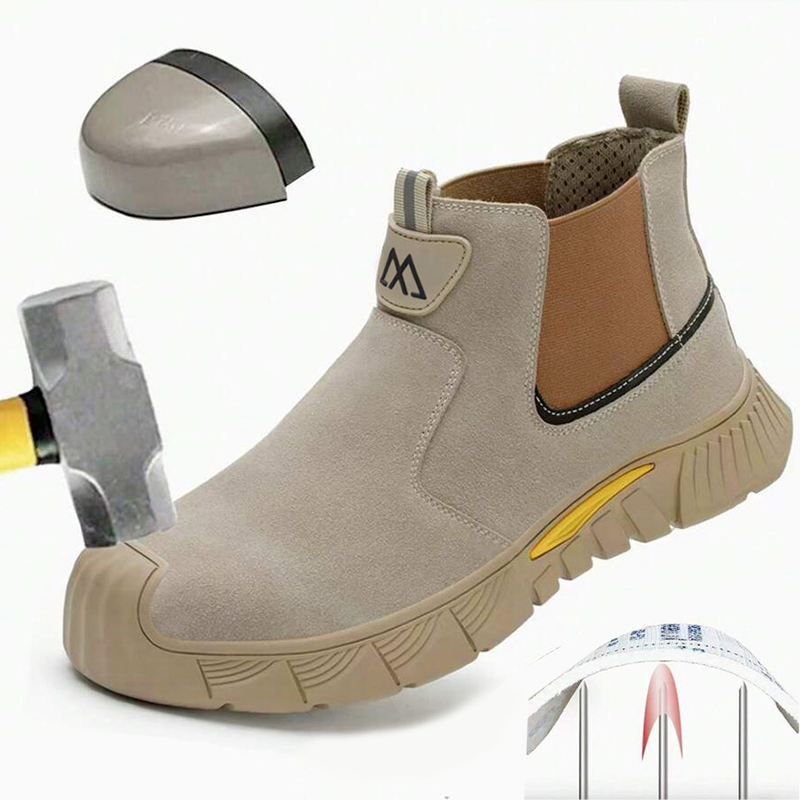 Sepatu Kerja dengan Ujung Baja - Sewing Industry ulasan dan harga