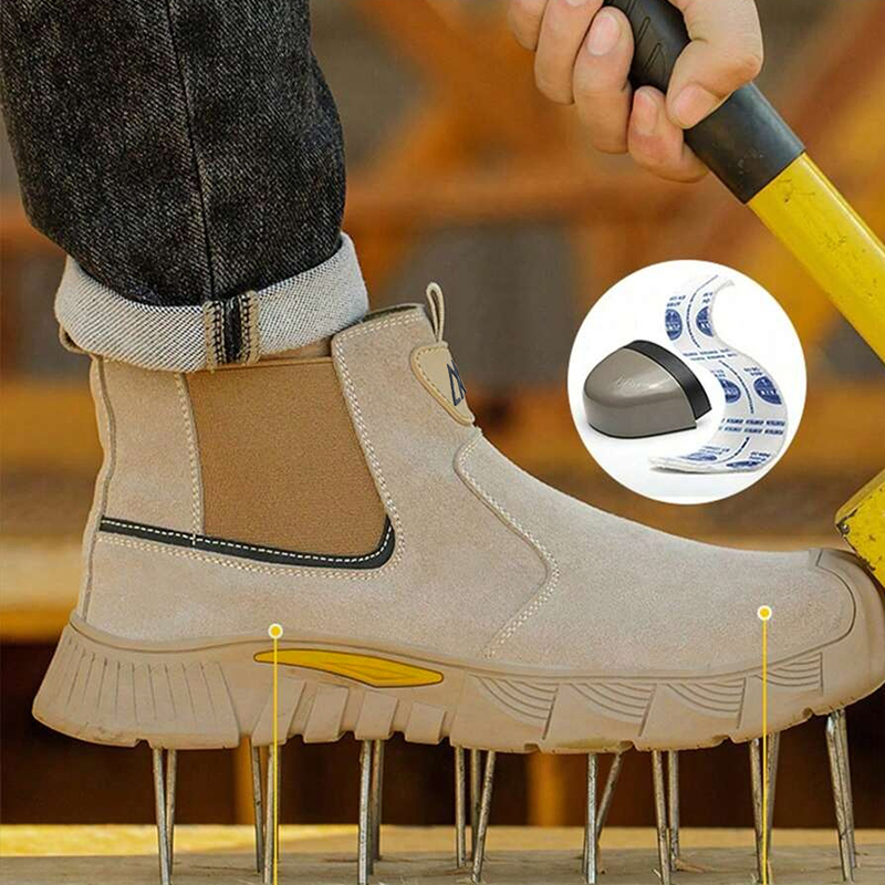Sepatu Kerja dengan Ujung Baja - Sewing Industry ulasan dan harga