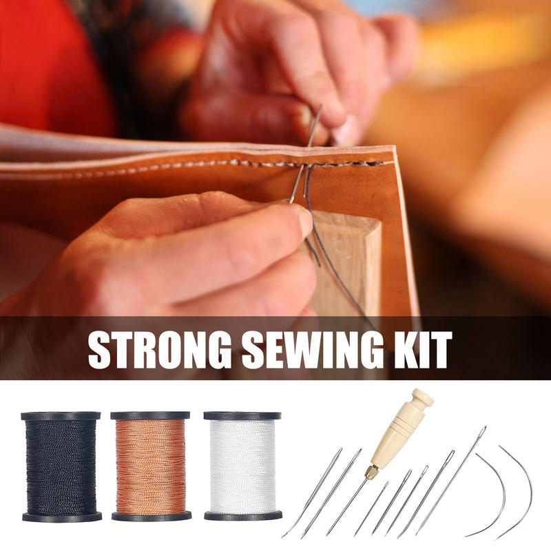 Kit jahitan kulit tugas berat, - Leather Needle Heavy ulasan dan harga