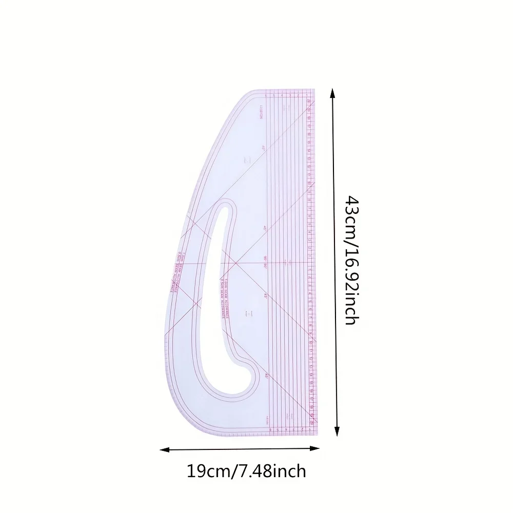 Penggaris Pakaian Jahit Pengga - Sewing Gauge Ruler ulasan dan harga
