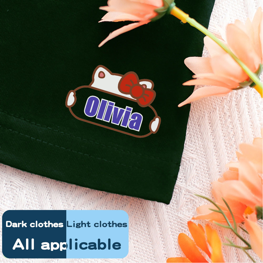 Kustom Besi Pada Nama Stiker P - Sewing Label ulasan dan harga