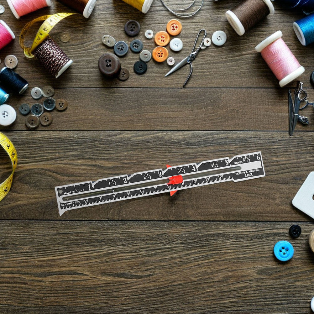 8Pcs Set Penggaris Quilting Po - Sewing Gauge Ruler ulasan dan harga