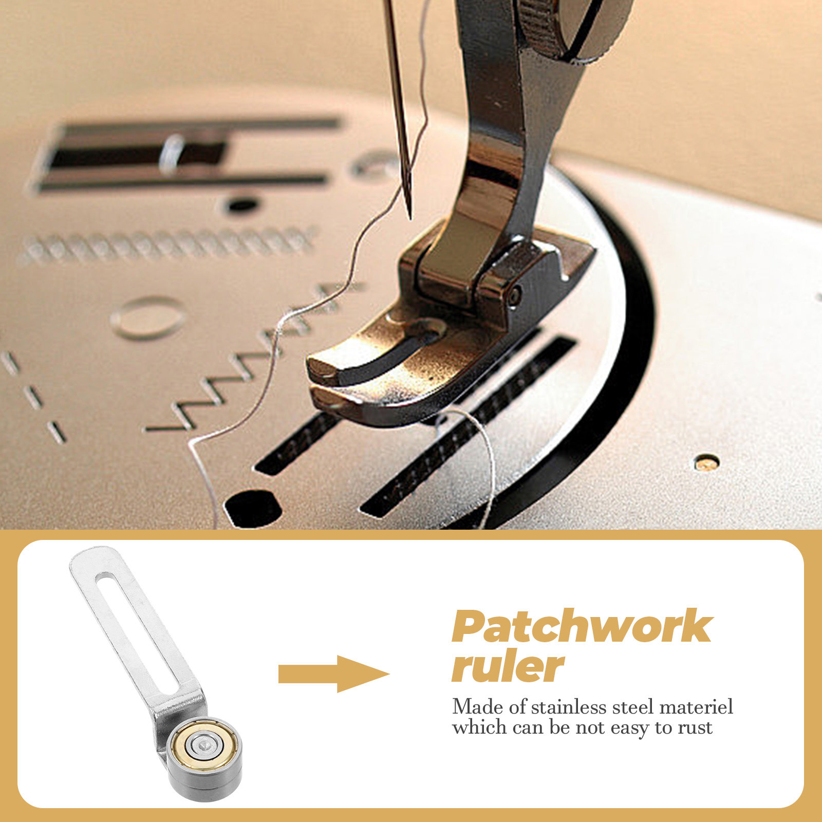Penggaris Penentu Posisi Jahit - Sewing Gauge Ruler ulasan dan harga